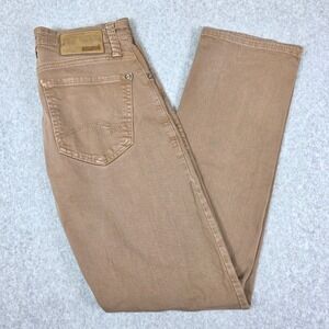Mavi Zach Straight Leg Jeans Size 30x32‎ Beige Five Pocket Casual Everyday Pants
